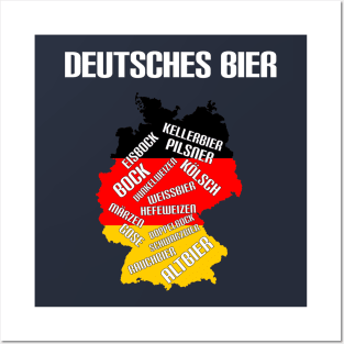 Deutsches Bier Posters and Art